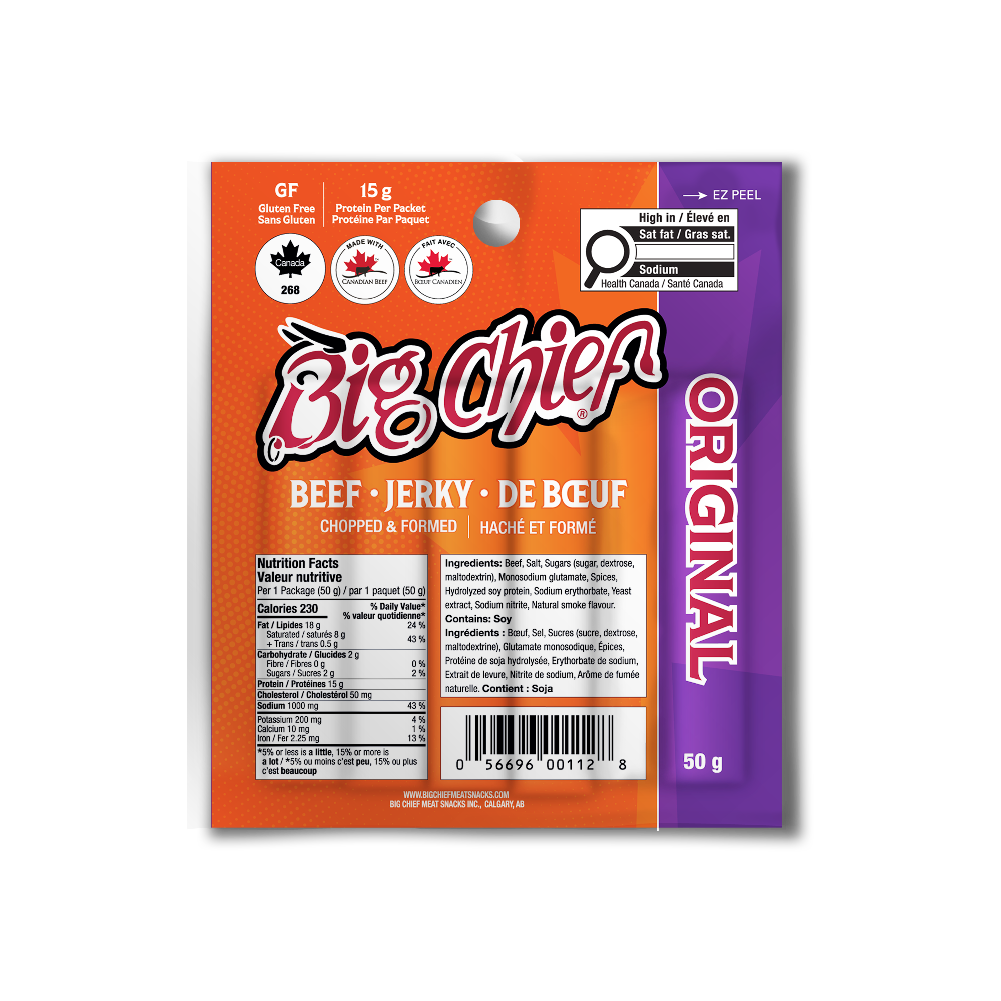 50g Original  Beef Jerky