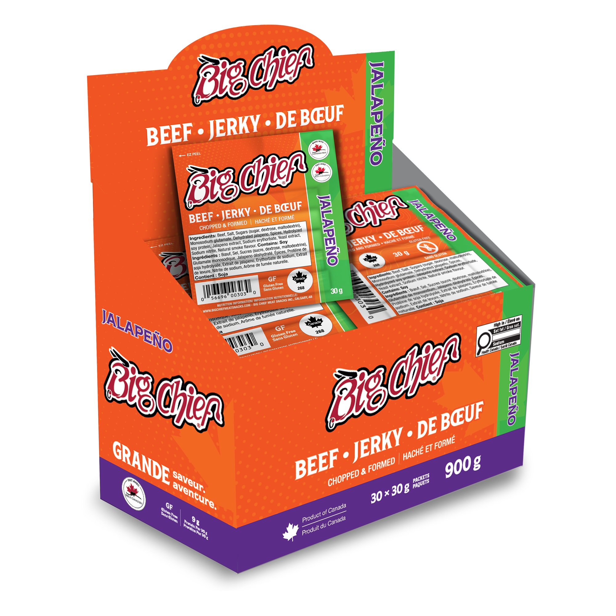 30g Jalapeno Beef Jerky