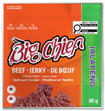 80g Beef Jerky Bag - Jalapeño