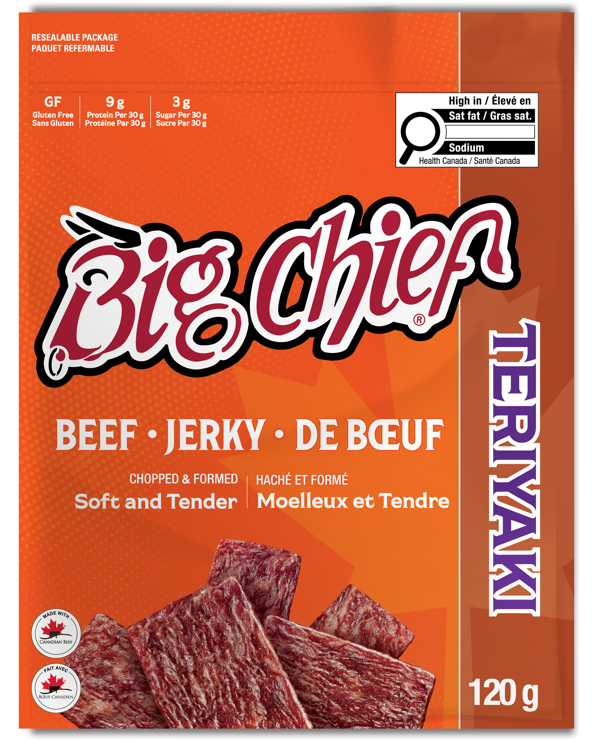 12g Original Beef Jerky – Big Chief Meat Snacks