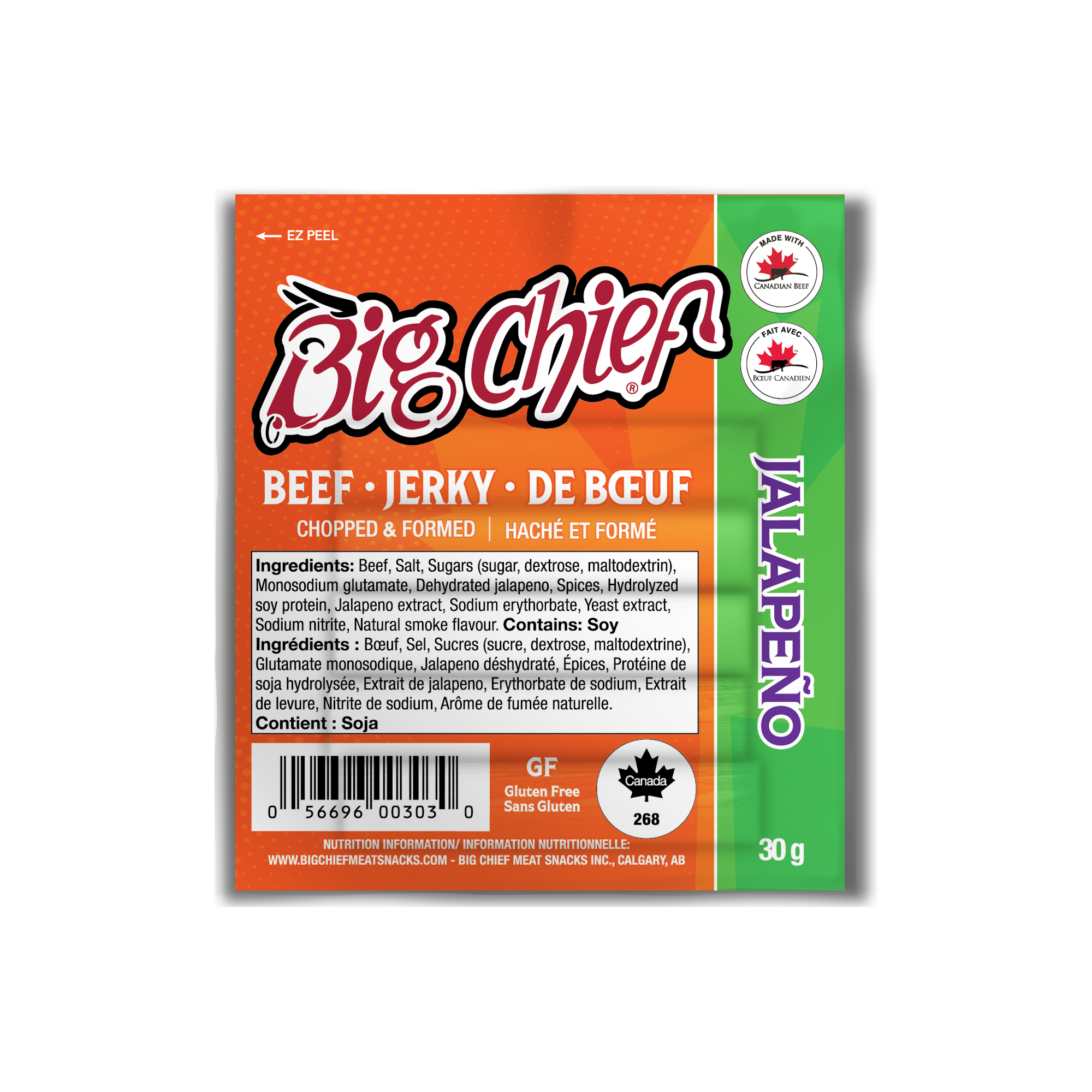 30g Jalapeno Beef Jerky