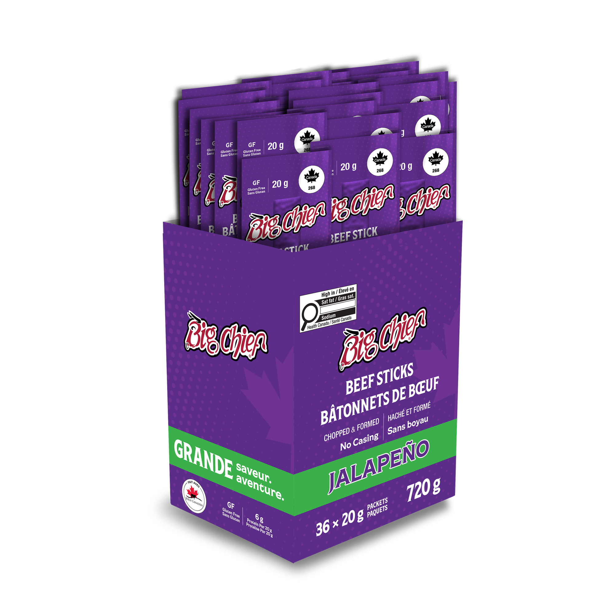 20g Jalapeno Beef Stick