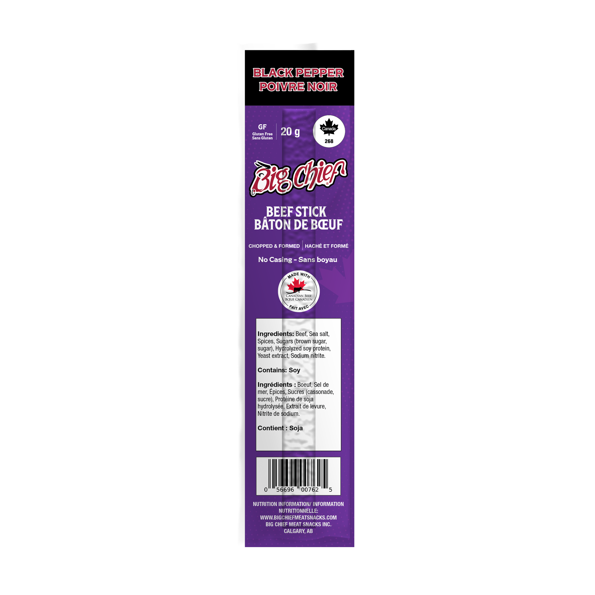 20g Black Pepper Beef Stick