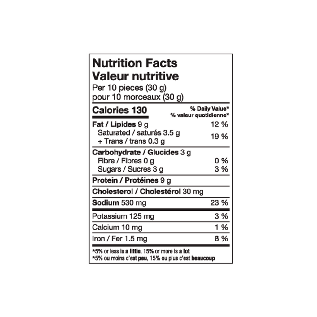 80g Beef Jerky Bags - Teriyaki