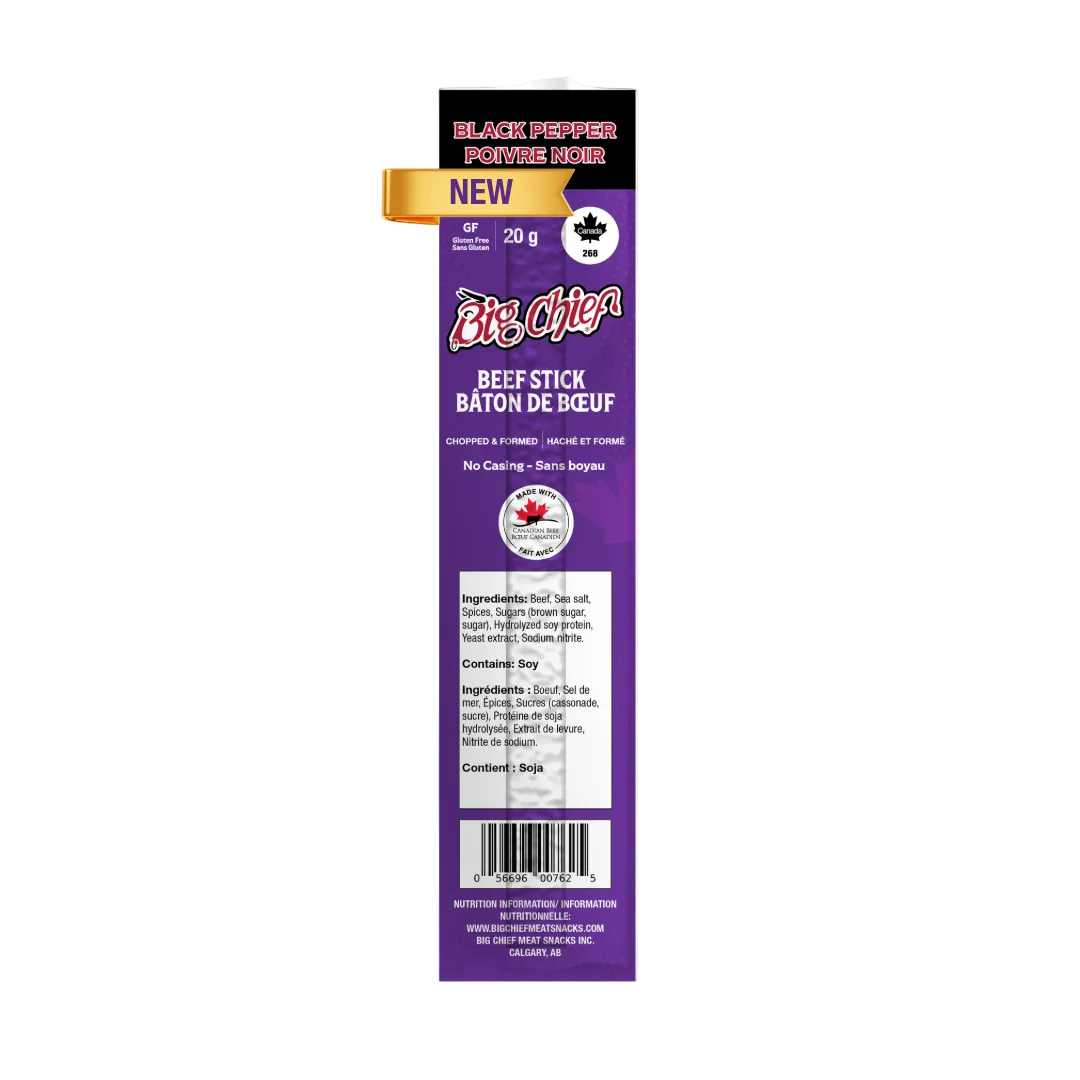 20g Black Pepper Beef Stick