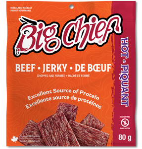 80g Beef Jerky Bags - Hot
