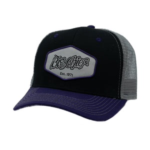 Big Chief Meat Snacks Purple Trucker Hat
